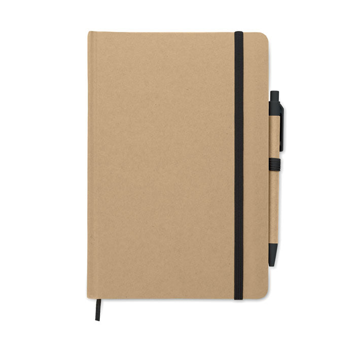 CARATIL DIN A5-Notizbuch recy. – Schwarz