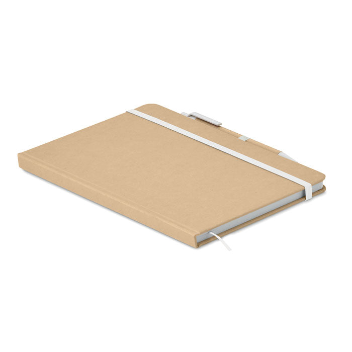 CARATIL DIN A5-Notizbuch recy. – Weiß