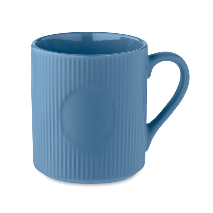 RIBMUG Keramikbecher matt 340ml – Blau