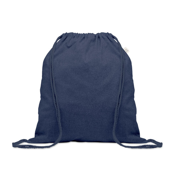 CABETRI COLOUR Beutel mit Kordelzug recycelt – Blau