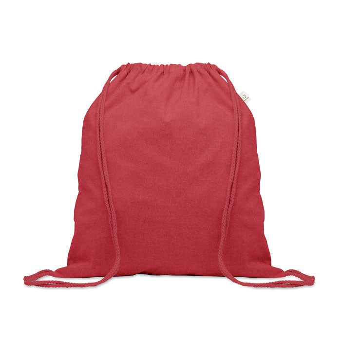 CABETRI COLOUR Beutel mit Kordelzug recycelt – Rot