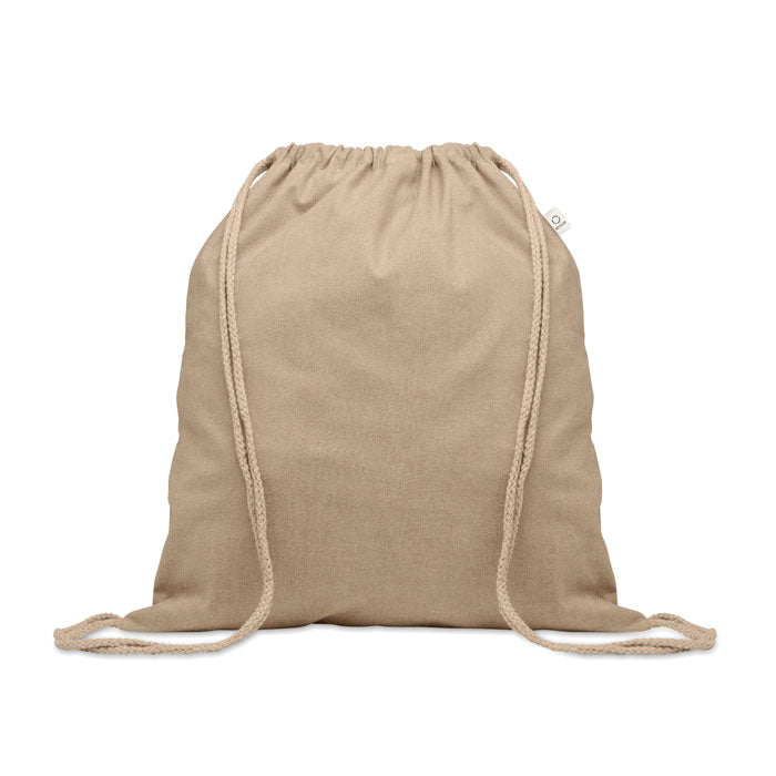 CABETRI COLOUR Beutel mit Kordelzug recycelt – Khaki