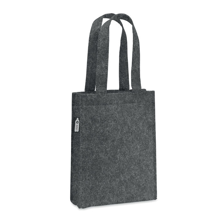FELTOTE Kleine Tasche RPET-Filz – Steingrau