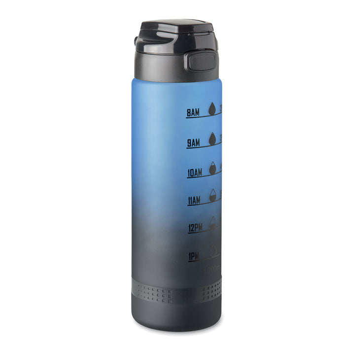 LEVEL Sport-Trinkflasche RPET 1L – Blau