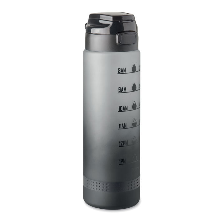 LEVEL Sport-Trinkflasche RPET 1L – Weiß
