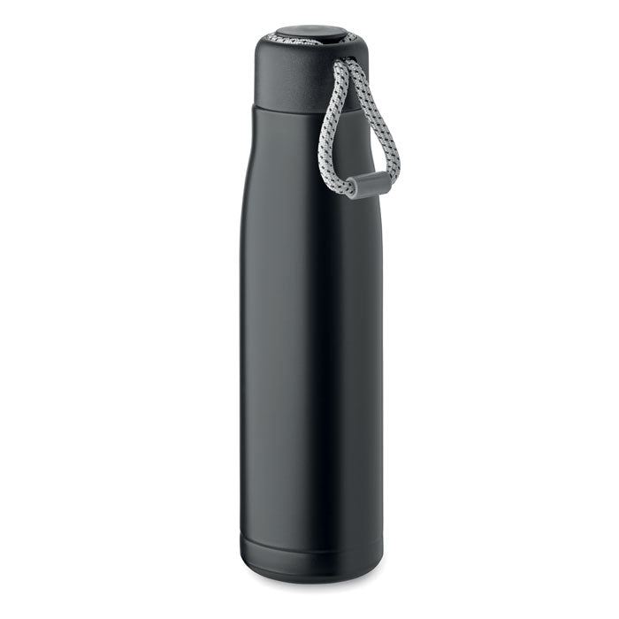 CORDLE Doppelwandige Flasche 500 ml – Schwarz