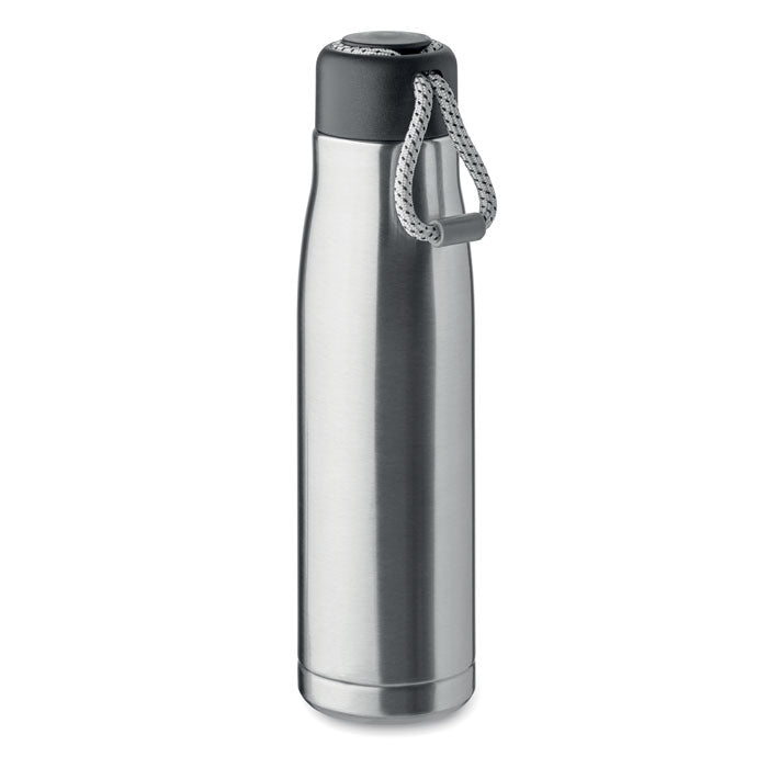 CORDLE Doppelwandige Flasche 500 ml – Mattsilber