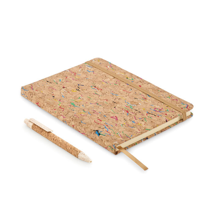 CORNOTA DIN A5 Notizbuch Kork – Beige