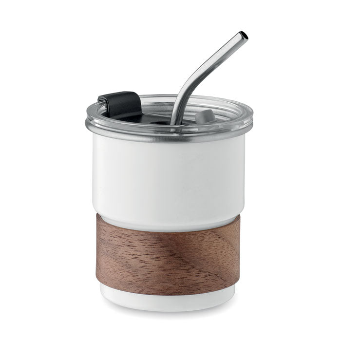 MATE Einwandiger Becher 260 ml – Weiß