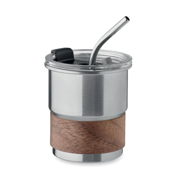 MATE Einwandiger Becher 260 ml – Mattsilber