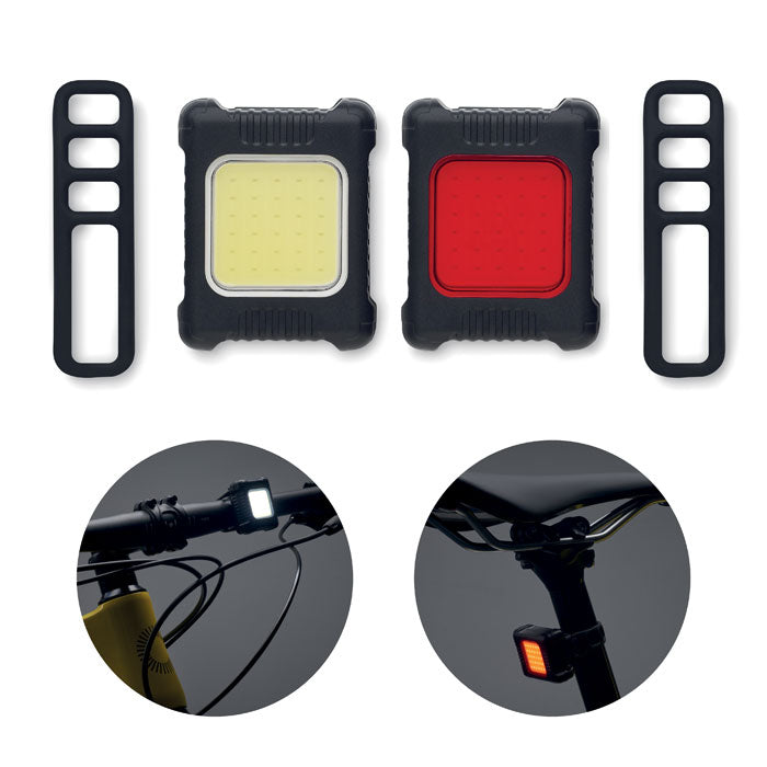 BLIGHT COB-Lampen-Set – Schwarz