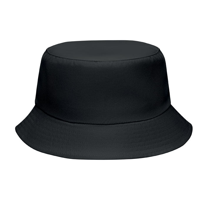 EMMER Bucket hat polyester 150g/m² – Schwarz