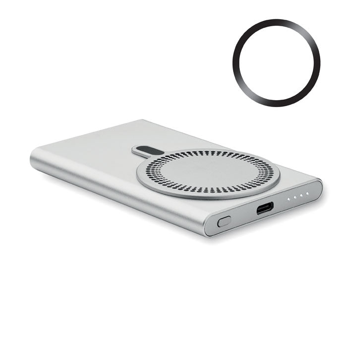 PAWTT Powerbank mit Ladestation 15W – Mattsilber