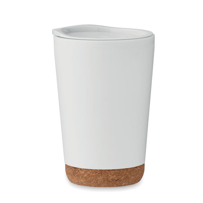 CO Doppelwandiger Becher 300 ml – Weiß