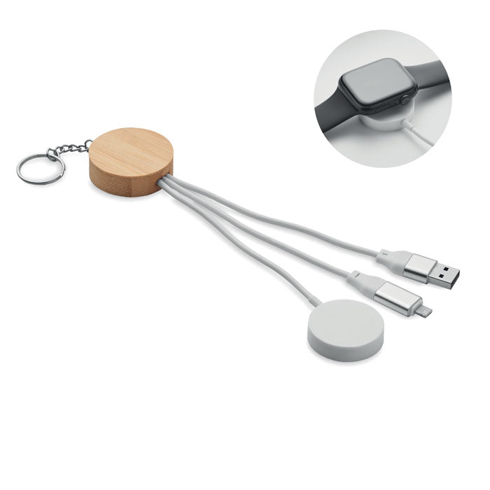BULE Schlüsselring 4in1 Kabel 60W – Weiß