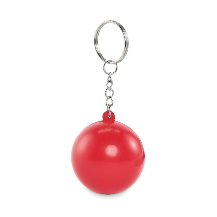 CIRKELY Schlüsselring Kugelform PU – Rot