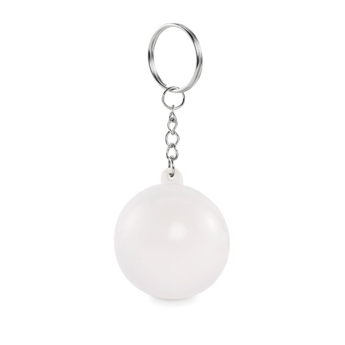 CIRKELY Schlüsselring Kugelform PU – Weiß
