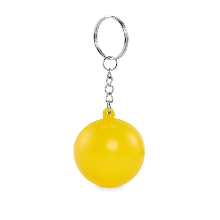 CIRKELY Schlüsselring Kugelform PU – Gelb