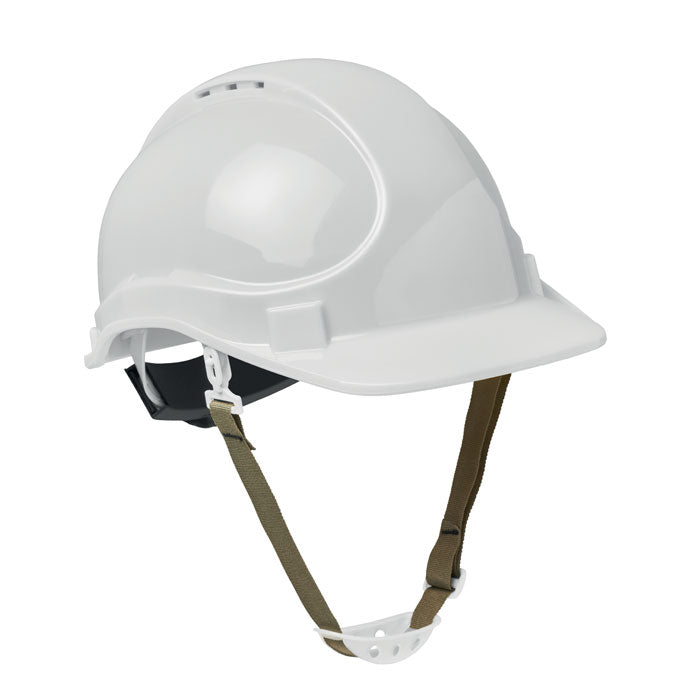 Bauhelm/Arbeitsschutzhelm ABS – Weiß