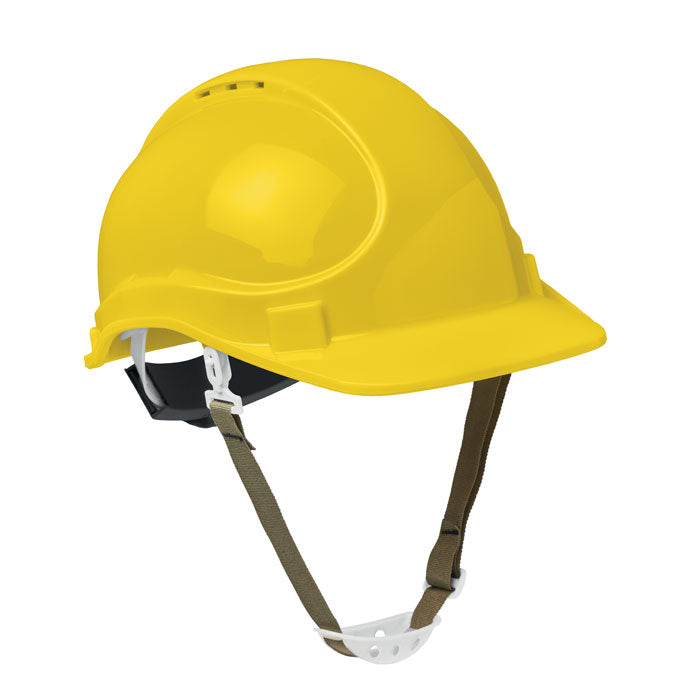 Bauhelm/Arbeitsschutzhelm ABS – Gelb