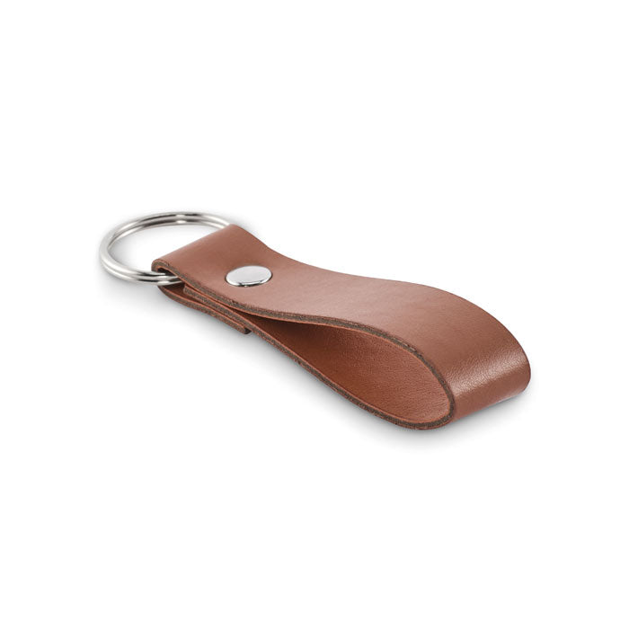 STROKEY Schlüsselring PU – Braun