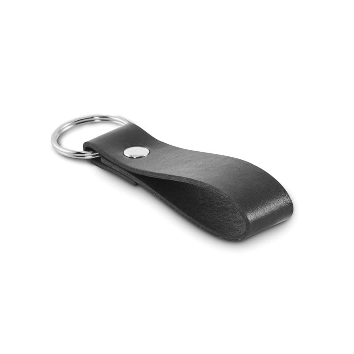 STROKEY Schlüsselring PU – Schwarz