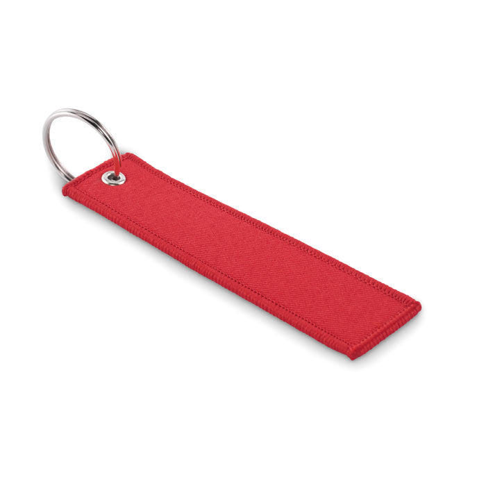TAKEOFF Schlüsselring Polyester Tag – Rot