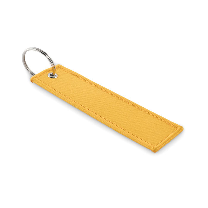 TAKEOFF Schlüsselring Polyester Tag – Gelb