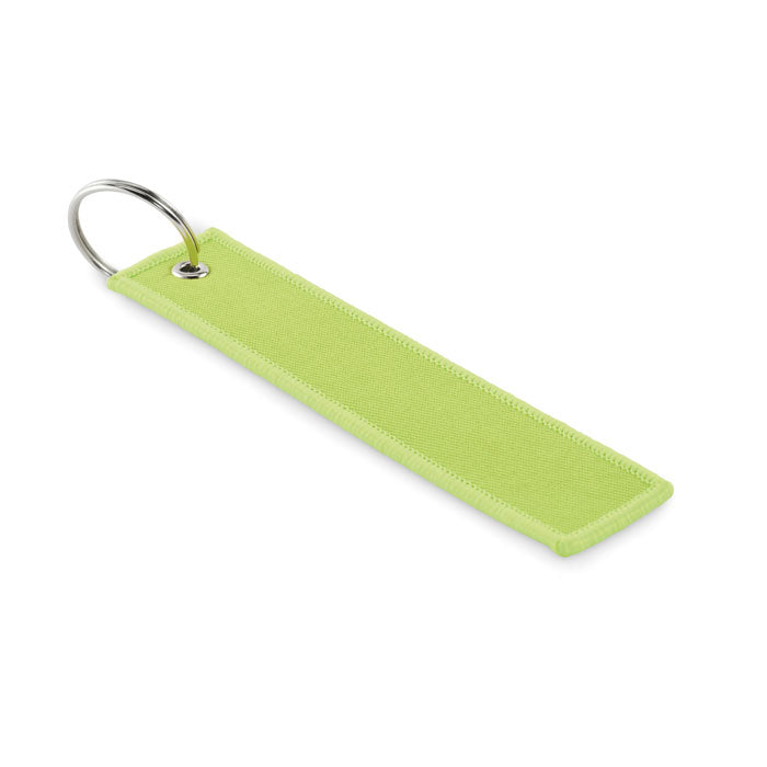 TAKEOFF Schlüsselring Polyester Tag – Neon Grün