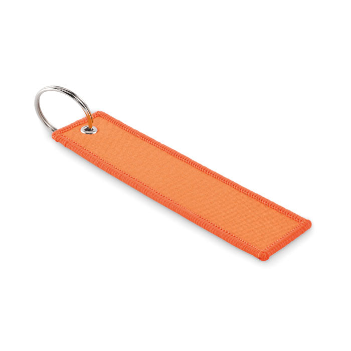 TAKEOFF Schlüsselring Polyester Tag – Neon Orange