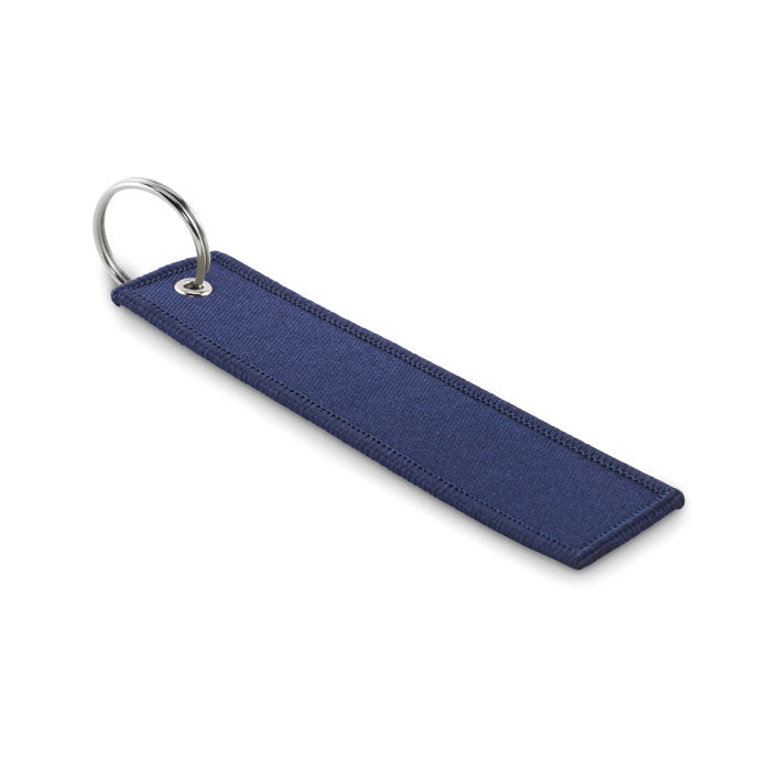 TAKEOFF Schlüsselring Polyester Tag – Marineblau