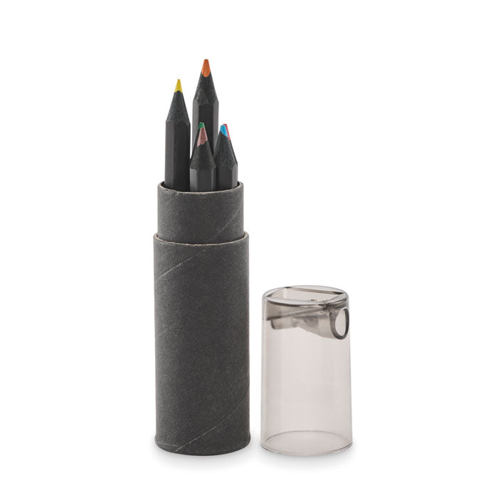 NEGRO Buntstifte-Set mit Anspitzer – Schwarz