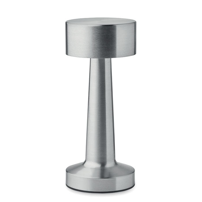 HIERLUZ USB-Tischlampe Metall MO2478 – Mattsilber