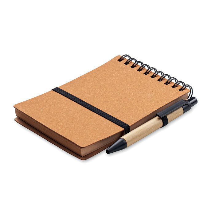 NOTIE Recyceltes Notizbuch-Set – Braun