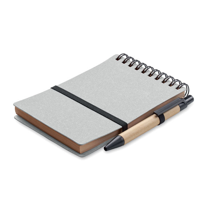 NOTIE Recyceltes Notizbuch-Set – Grau