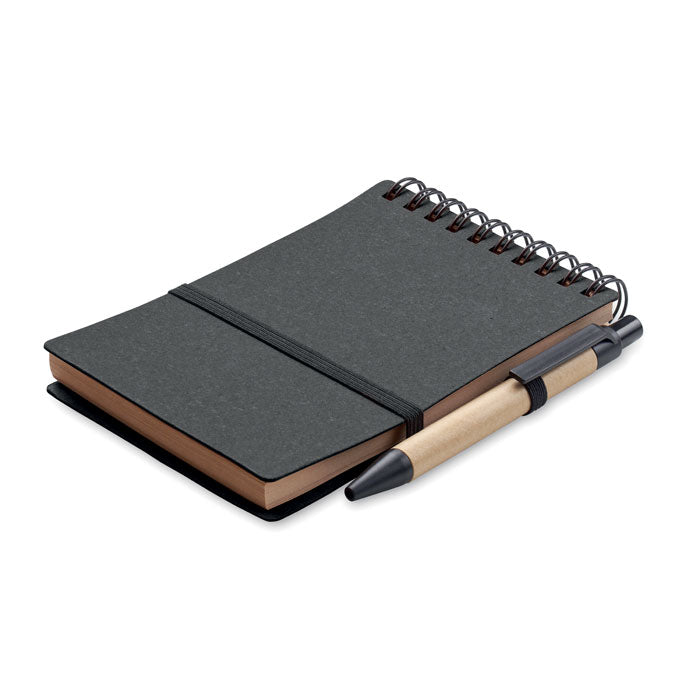 NOTIE Recyceltes Notizbuch-Set – Steingrau