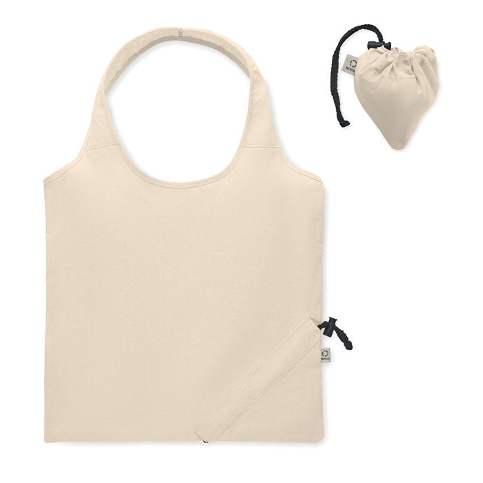 CARRIE Faltbare Einkaufstasche – Beige