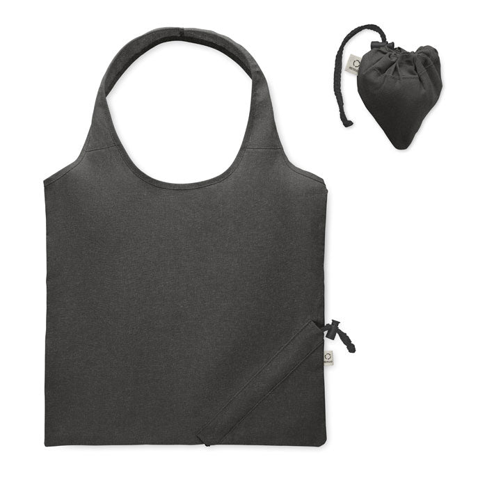 CARRIE COLOUR Faltbare Einkaufstasche – Schwarz