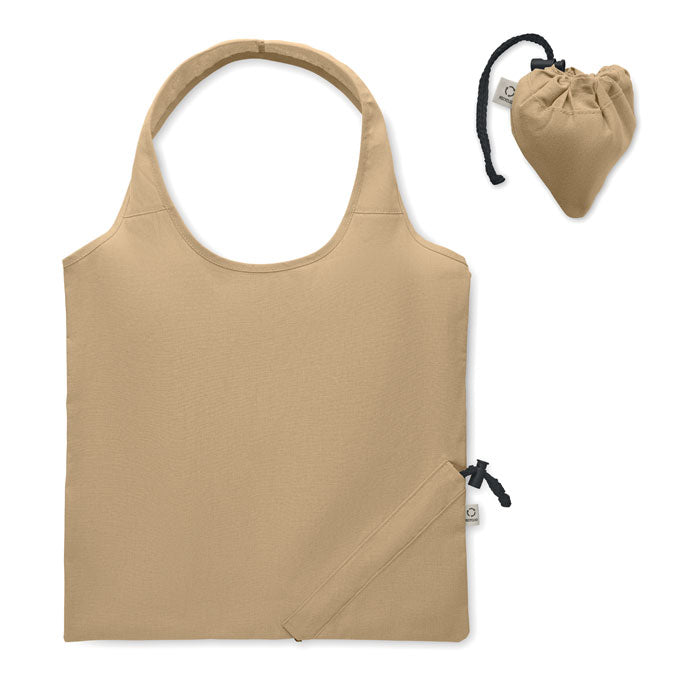 CARRIE COLOUR Faltbare Einkaufstasche – Khaki