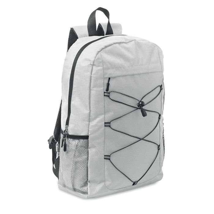 HIGE Rucksack 600D RPET Polyester – Weiß