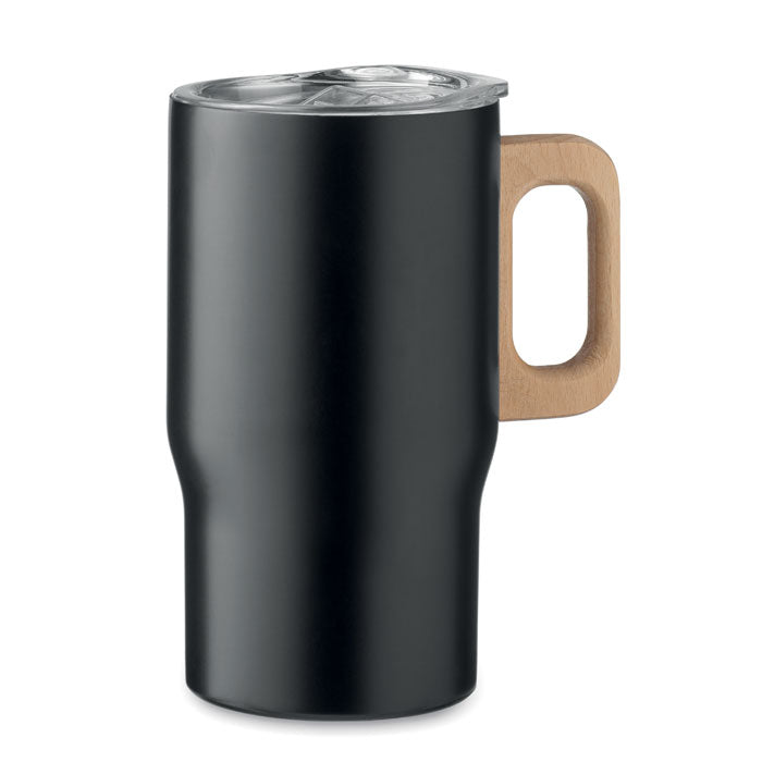 TUMBOO Doppelwandiger Becher 350ml – Schwarz
