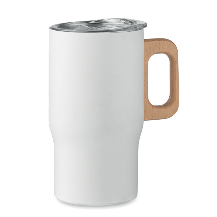 TUMBOO Doppelwandiger Becher 350ml – Weiß