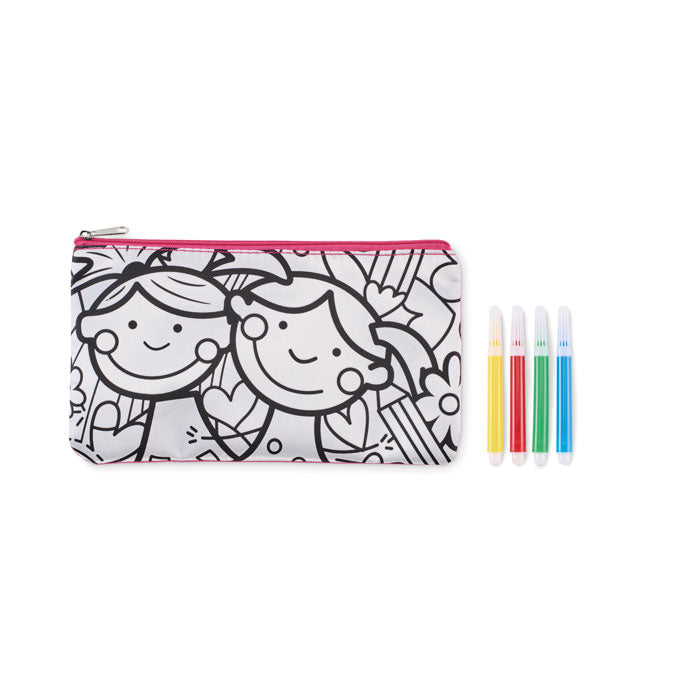 KIDDO Schlampermäppchen mit Stiften