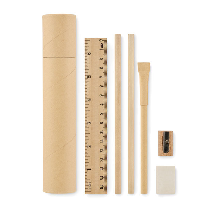 MEJU 5teiliges Schreibset – Beige
