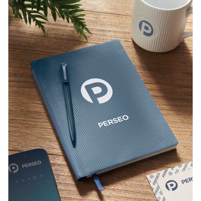 NOTA DIN A5 PU Notizbuch mit Stift