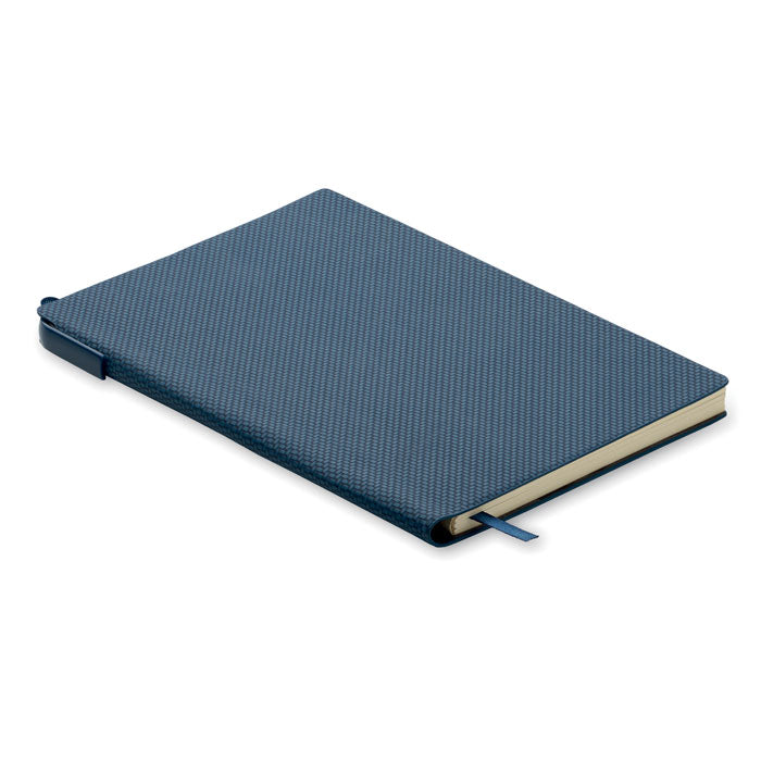 NOTA DIN A5 PU Notizbuch mit Stift – Marineblau