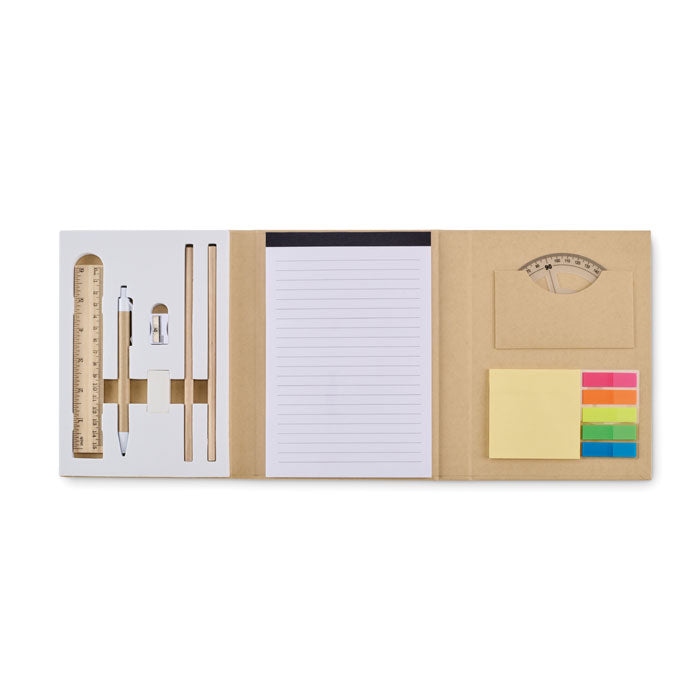 CENOTE Schreibset mit Notizblock – Beige