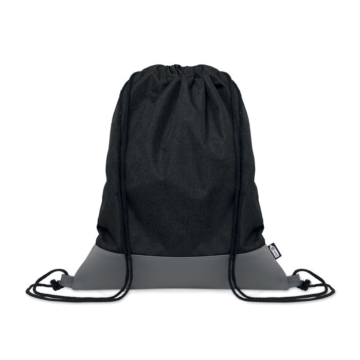 LIBAG Beutel mit Kordelzug RPET – Schwarz