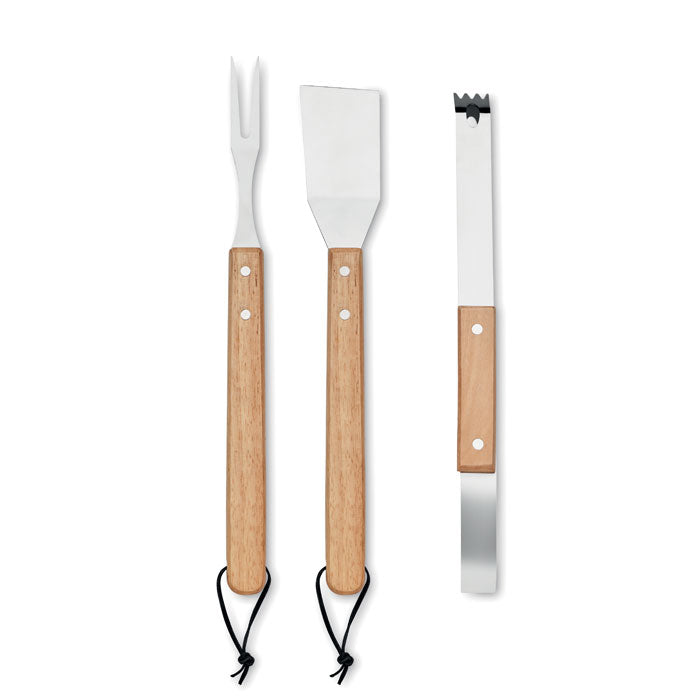 SMOKEY BBQ-Set Eiche