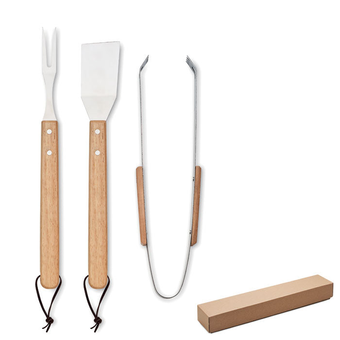 SMOKEY BBQ-Set Eiche – Holz
